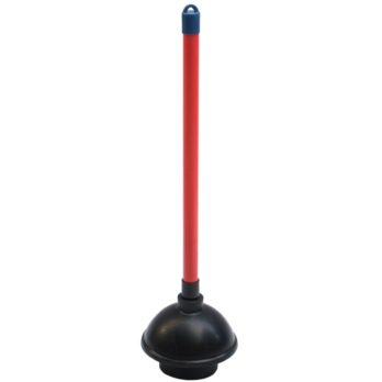 Non Sleeve(Half-Ball) Type: Rubber Toilet Plunger with 19” Plastic (HO-308)