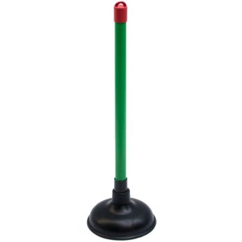 Non Sleeve(Half-Ball) Type: Rubber Toilet Plunger with 16” Plastic (HO-305/AP)