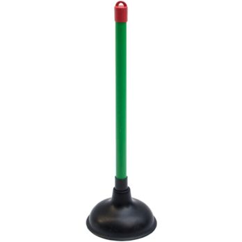 Non Sleeve(Half-Ball) Type: Rubber Toilet Plunger with 16” Plastic (HO-305/BP)