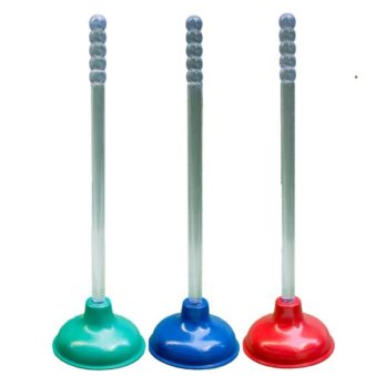 Rubber Toilet Plunger with 19” Plastic (HO-606)